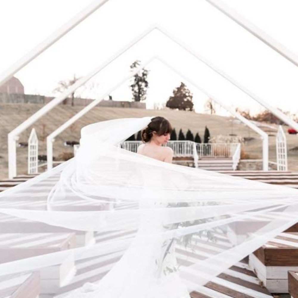 NEW Handmade Soft English Net Wedding Veil